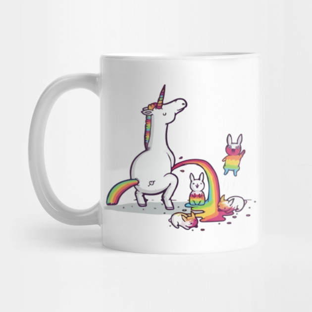 Rude unicorn - Unicorn - Mug | TeePublic